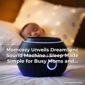 Artistic representation for Momcozy Unveils DreamSync Sound Machine : Sleep Made Simple for Busy Moms and Growing Babies