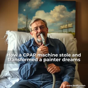 Artistic representation for How a CPAP machine stole and transformed a painter dreams