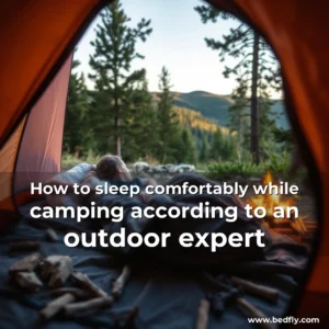 Artistic representation for How to sleep comfortably while camping according to an outdoor expert