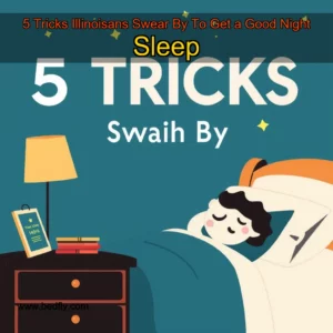 Artistic representation for 5 Tricks Illinoisans Swear By To Get a Good Night Sleep