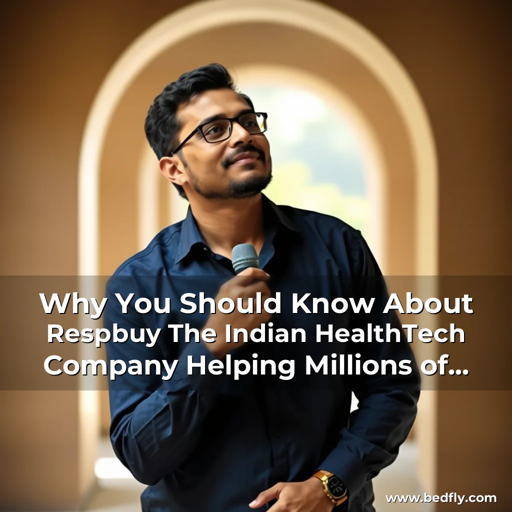 Artistic representation for Why You Should Know About Respbuy The Indian HealthTech Company Helping Millions of Indians Breathe Easier