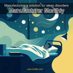 Artistic representation for Manufacturing a solution for sleep disorders Manufacturer Monthly