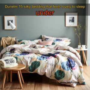 Artistic representation for Dunelm 15 silky bedding that feels lovely to sleep under