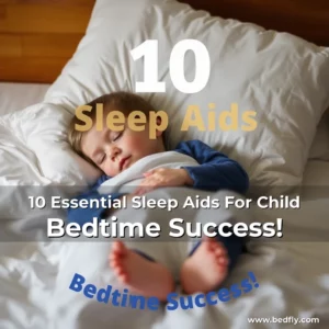 Artistic representation for 10 Essential Sleep Aids For Child Bedtime Success!
