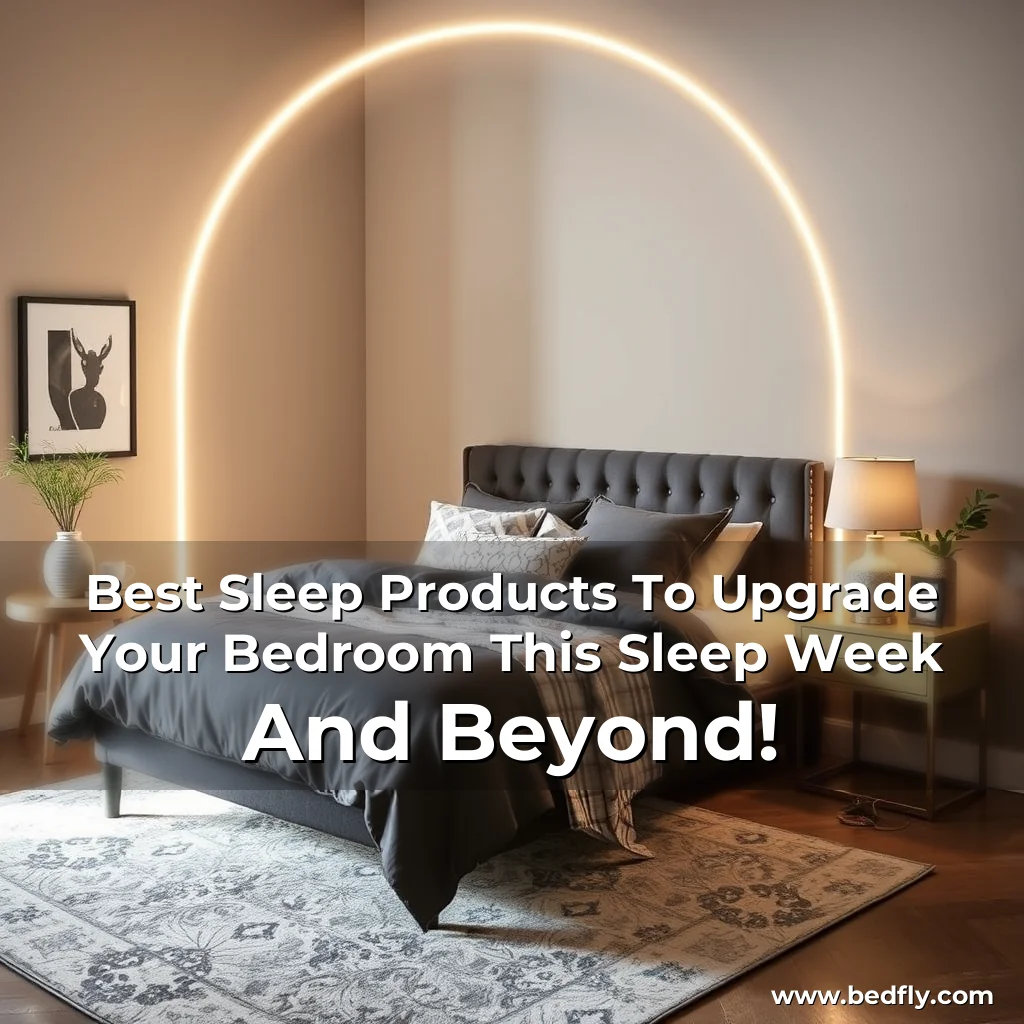 Artistic representation for Best Sleep Products To Upgrade Your Bedroom This Sleep Week And Beyond!