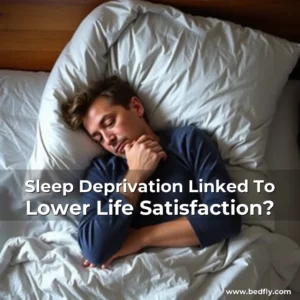 Artistic representation for Sleep Deprivation Linked To Lower Life Satisfaction?