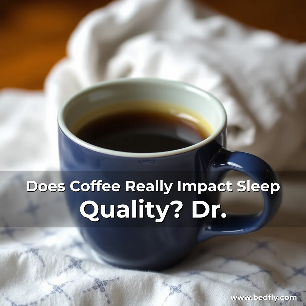 Artistic representation for Does Coffee Really Impact Sleep Quality? Dr.