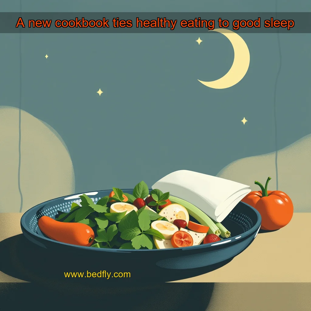 Artistic representation for A new cookbook ties healthy eating to good sleep