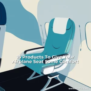 Artistic representation for 15 Products To Give Your Airplane Seat Some Comfort