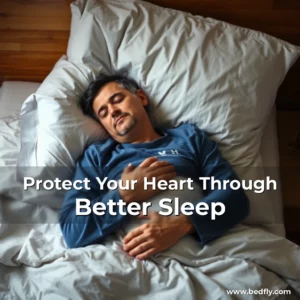 Artistic representation for Protect Your Heart Through Better Sleep