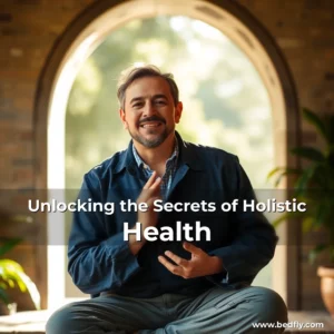 Artistic representation for Unlocking the Secrets of Holistic Health