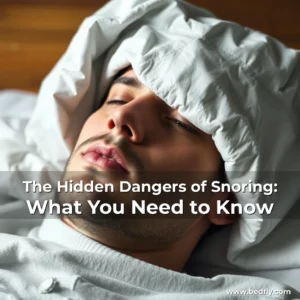 Artistic representation for The Hidden Dangers of Snoring: What You Need to Know