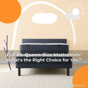 Artistic representation for Full vs. Queen-Size Mattresses: What's the Right Choice for You?