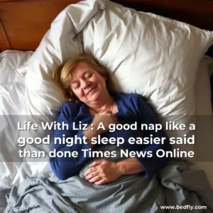 Artistic representation for Life With Liz : A good nap like a good night sleep easier said than done Times News Online