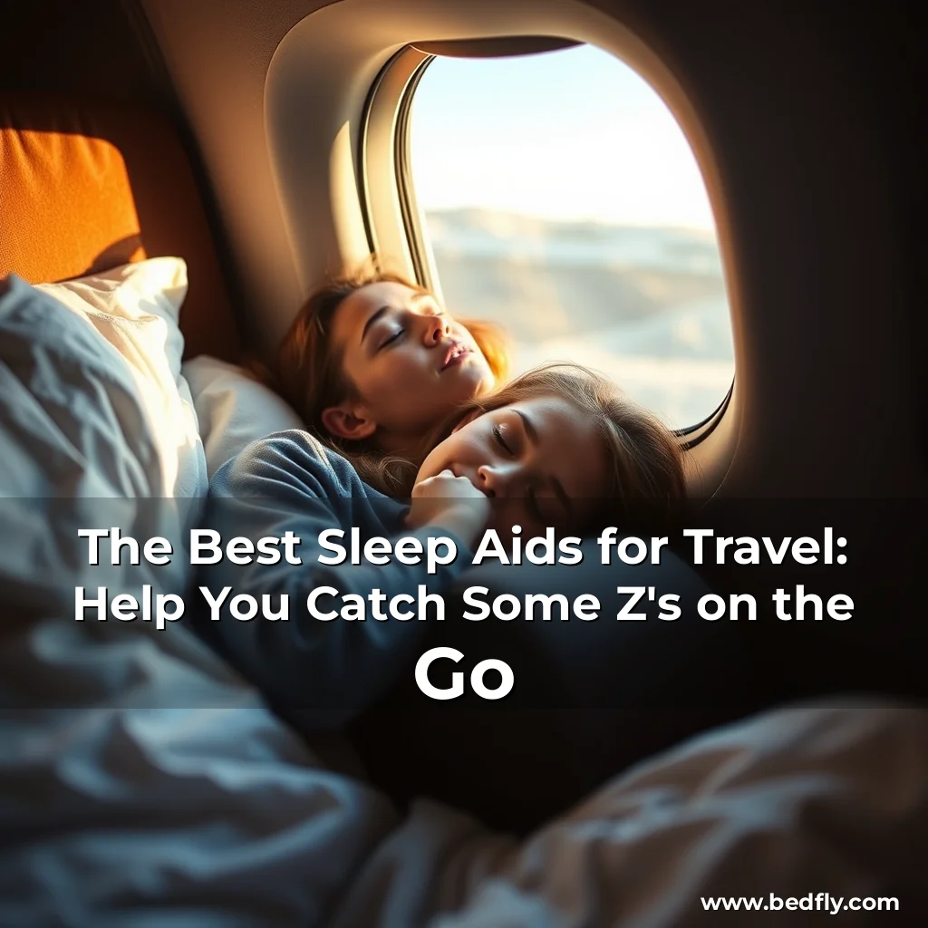 Artistic representation for The Best Sleep Aids for Travel: Help You Catch Some Z's on the Go