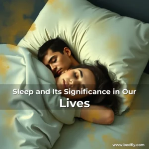 Artistic representation for Sleep and Its Significance in Our Lives