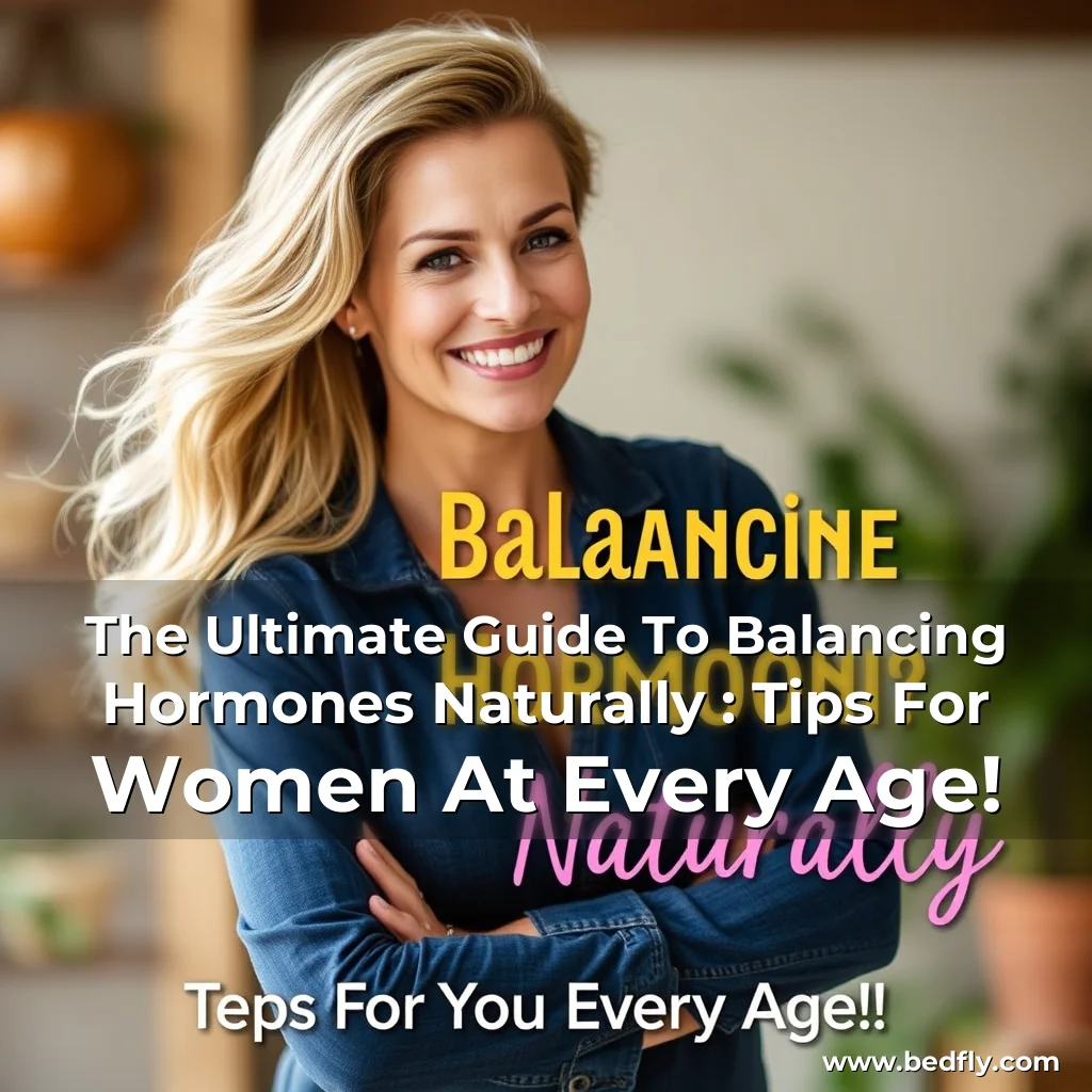 Artistic representation for The Ultimate Guide To Balancing Hormones Naturally : Tips For Women At Every Age!