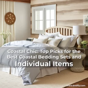 Artistic representation for Coastal Chic: Top Picks for the Best Coastal Bedding Sets and Individual Items
