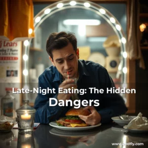 Artistic representation for Late-Night Eating: The Hidden Dangers