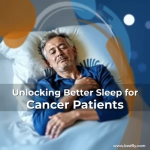 Artistic representation for Unlocking Better Sleep for Cancer Patients
