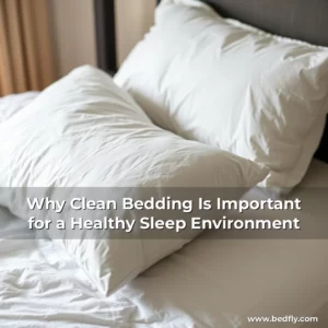 Artistic representation for Why Clean Bedding Is Important for a Healthy Sleep Environment
