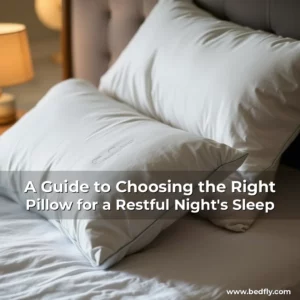 Artistic representation for A Guide to Choosing the Right Pillow for a Restful Night's Sleep