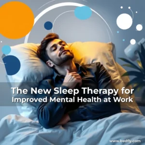 Artistic representation for The New Sleep Therapy for Improved Mental Health at Work