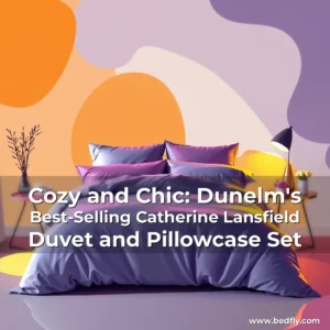 Artistic representation for Cozy and Chic: Dunelm's Best-Selling Catherine Lansfield Duvet and Pillowcase Set