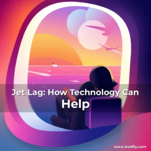 Artistic representation for Jet Lag: How Technology Can Help