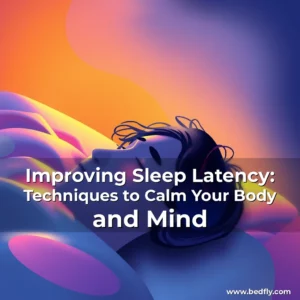 Artistic representation for Improving Sleep Latency: Techniques to Calm Your Body and Mind