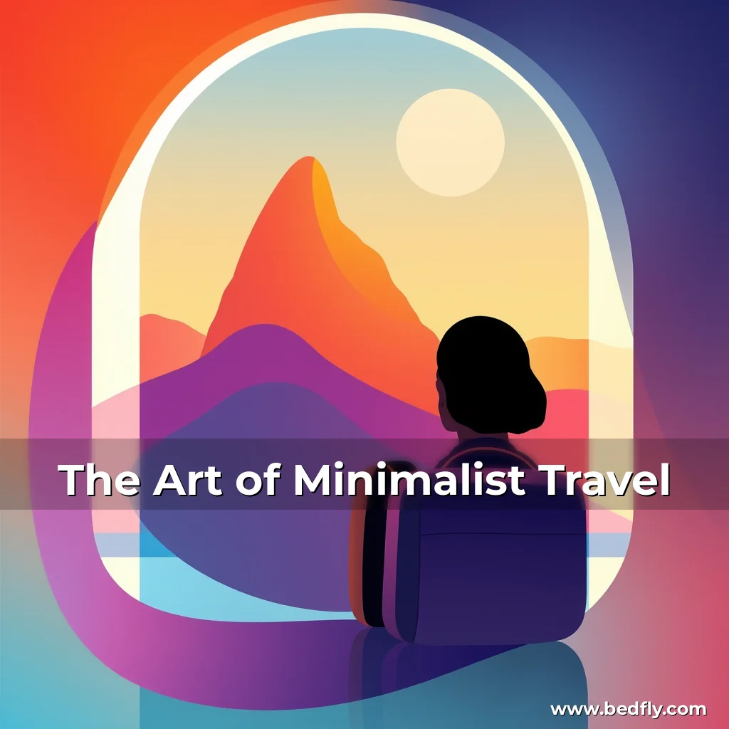 Artistic representation for The Art of Minimalist Travel