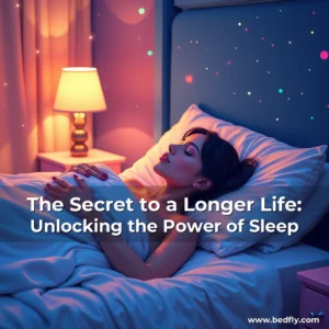 Artistic representation for The Secret to a Longer Life: Unlocking the Power of Sleep