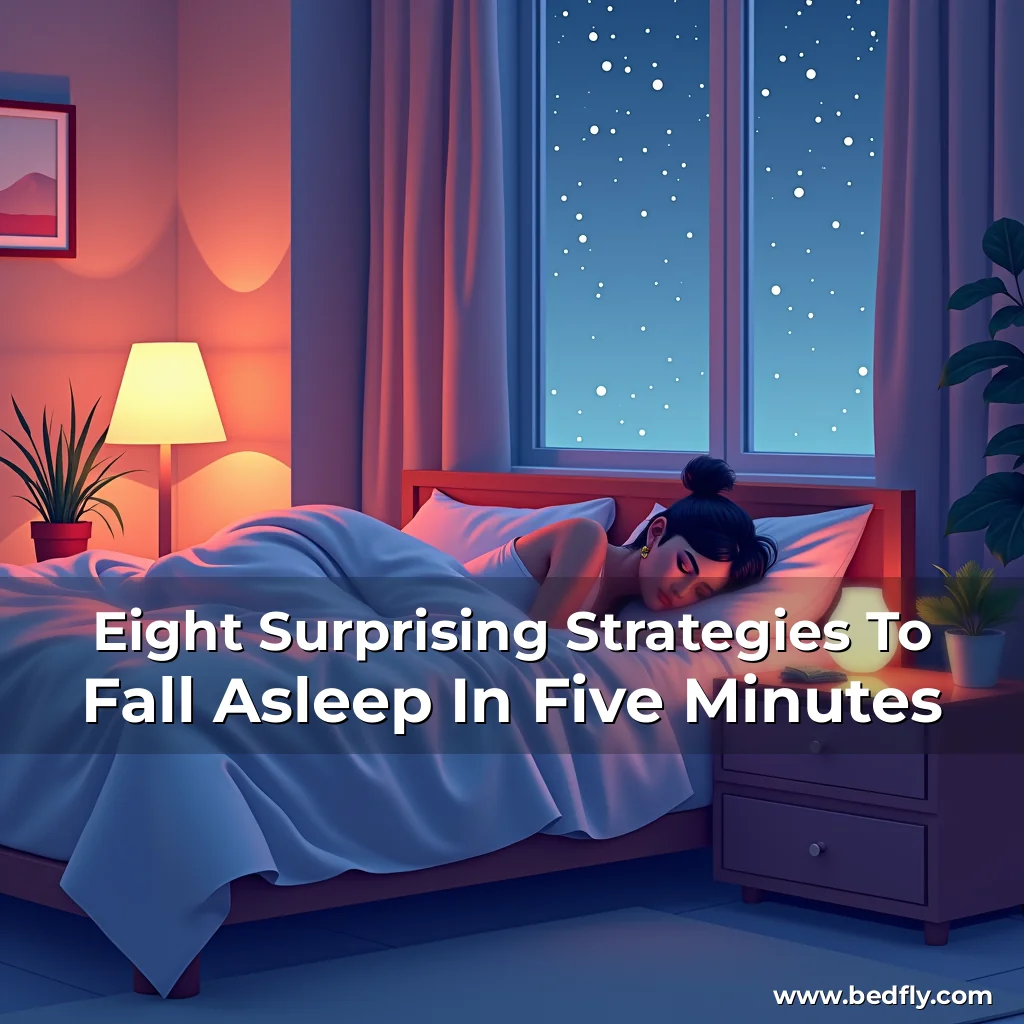 Artistic representation for Eight Surprising Strategies To Fall Asleep In Five Minutes