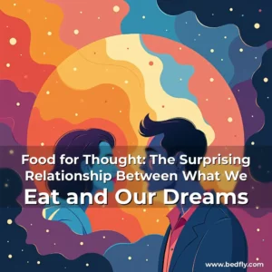 Artistic representation for Food for Thought: The Surprising Relationship Between What We Eat and Our Dreams