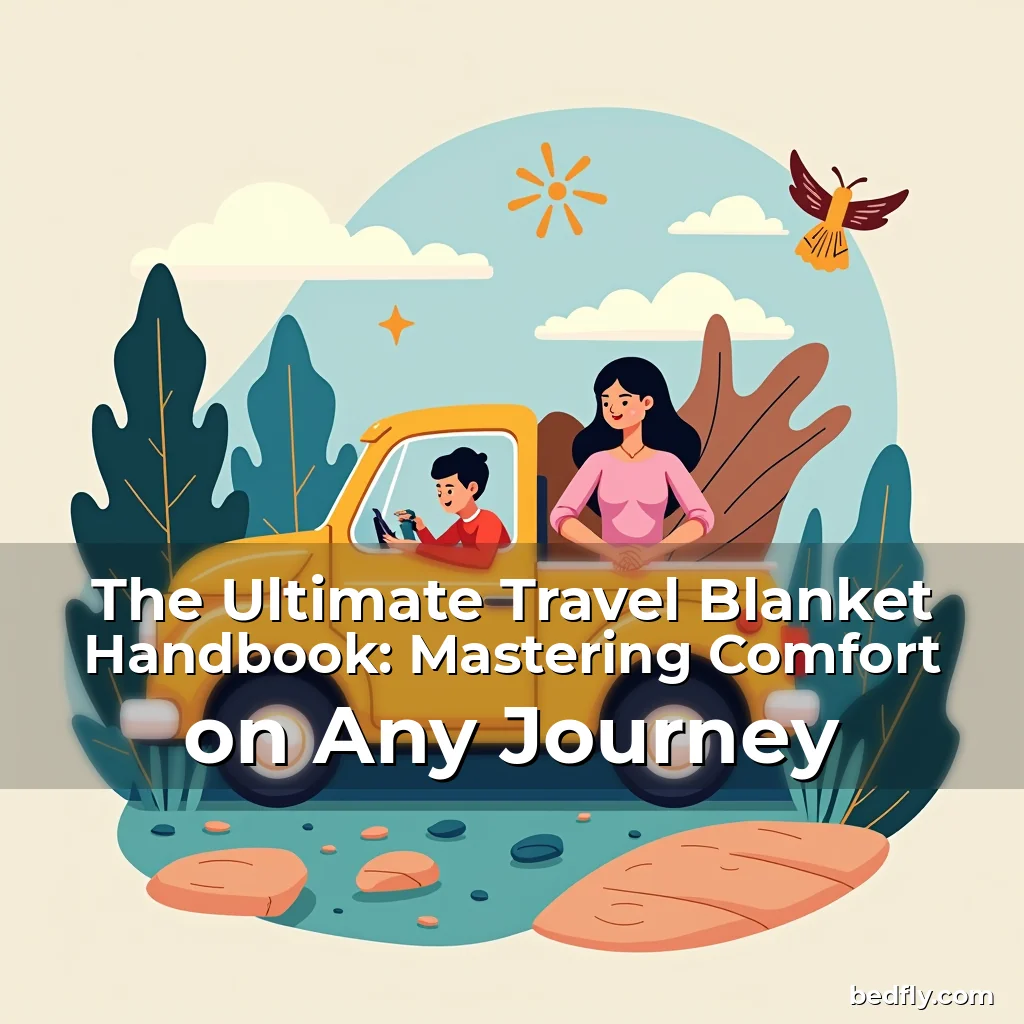 Artistic representation for The Ultimate Travel Blanket Handbook: Mastering Comfort on Any Journey