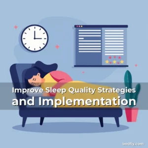 Artistic representation for Improve Sleep Quality Strategies and Implementation