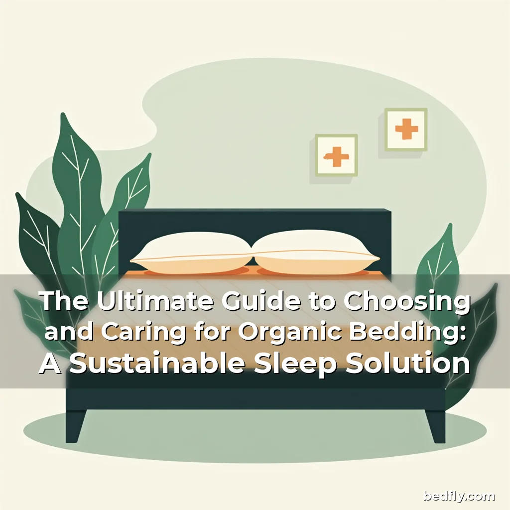 Artistic representation for The Ultimate Guide to Choosing and Caring for Organic Bedding: A Sustainable Sleep Solution