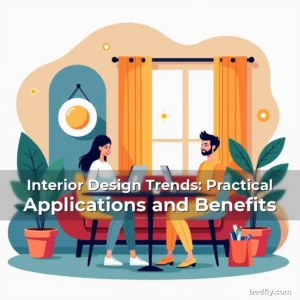 Artistic representation for Interior Design Trends: Practical Applications and Benefits