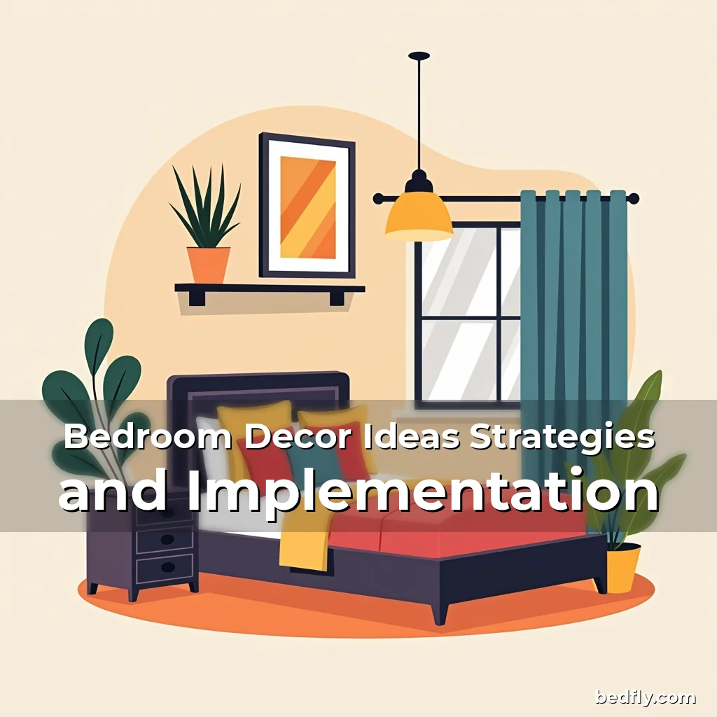 Artistic representation for Bedroom Decor Ideas Strategies and Implementation