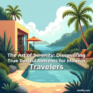 Artistic representation for The Art of Serenity: Discovering True Restful Retreats for Modern Travelers