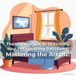 Artistic representation for The Ultimate Guide to Finding Your Perfect Sleep Sanctuary: Mastering the Art of Comfortable Bed Sheets