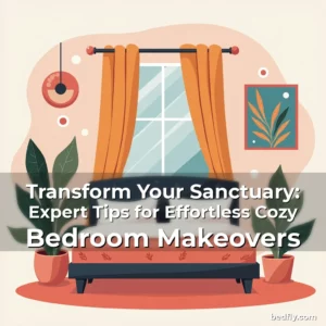Artistic representation for Transform Your Sanctuary: Expert Tips for Effortless Cozy Bedroom Makeovers