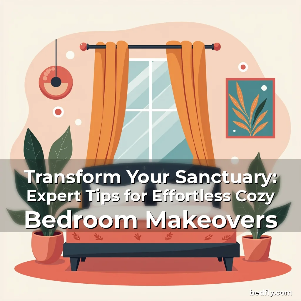 Artistic representation for Transform Your Sanctuary: Expert Tips for Effortless Cozy Bedroom Makeovers