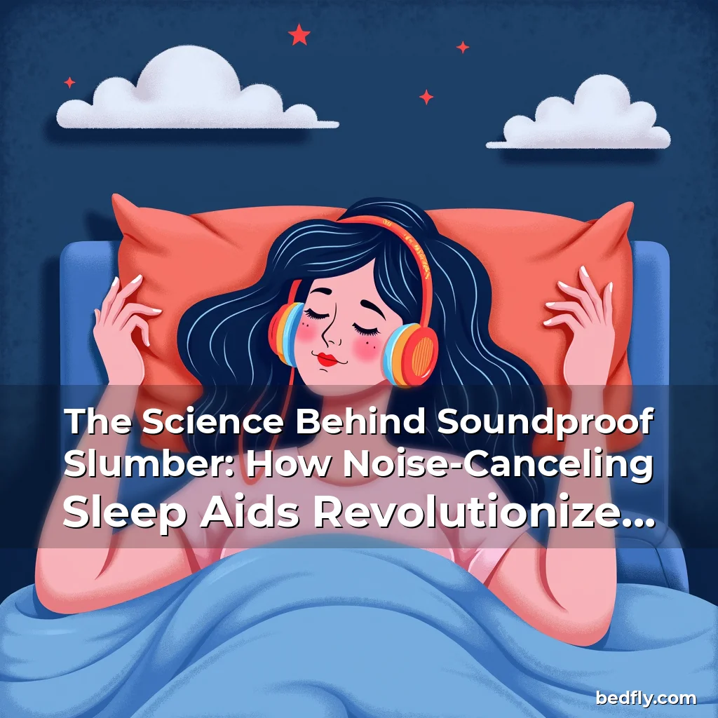 Artistic representation for The Science Behind Soundproof Slumber: How Noise-Canceling Sleep Aids Revolutionize Nighttime Peace