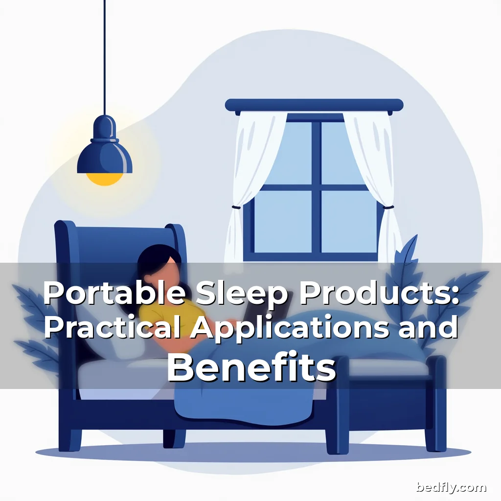 Artistic representation for Portable Sleep Products: Practical Applications and Benefits