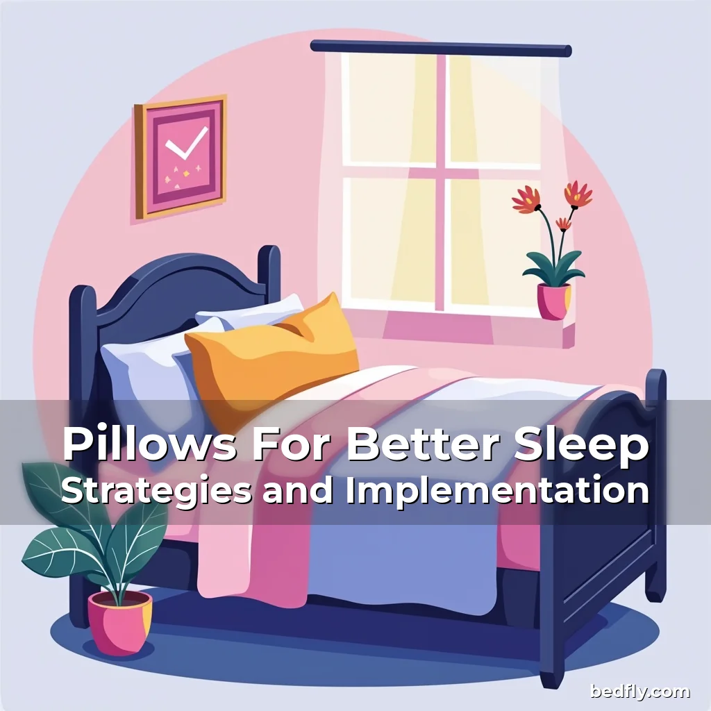 Artistic representation for Pillows For Better Sleep Strategies and Implementation